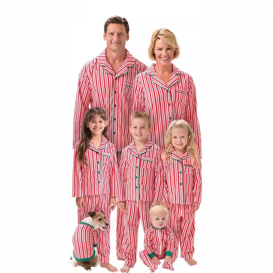 Cross-border European And American Family Christmas Parent-child Suit Pajamas Homewear